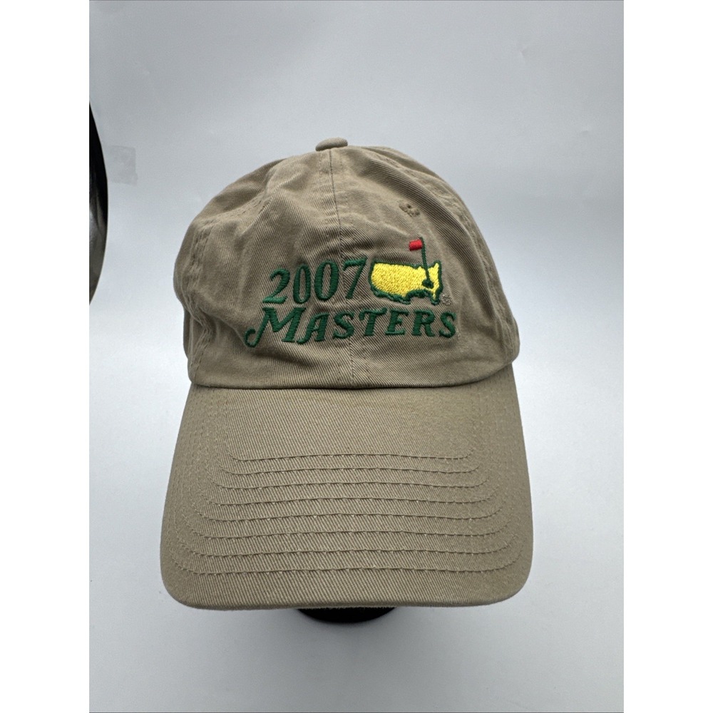 Masters Hat Cap Strap Back Mens One Size Golf American Needle 2007 Golf Major